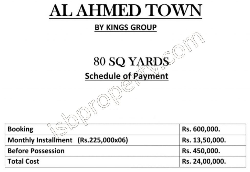 Al-AhmedTown-PaymentPlan