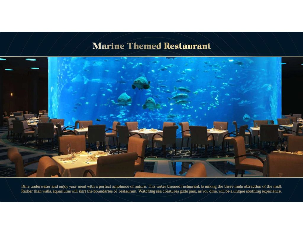 Aquatic Mall Marine Themed Restaurant