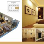Time Square 3 Bed Executive Apartment Floor Plan