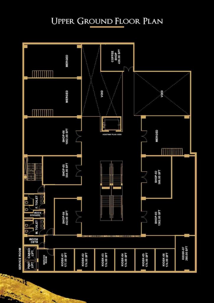 V 8 Upper Ground Floor Plan