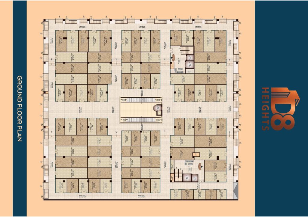 D8 Heights Ground Floor Plan