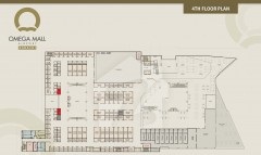 Omega Mall 4th Floor Plan