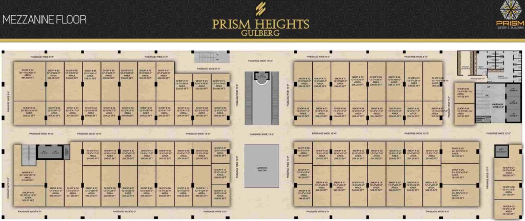 Prism Heights Mezzanine Floor Plan