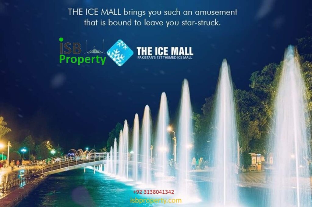 Ice Mall Dancing Fountains 01