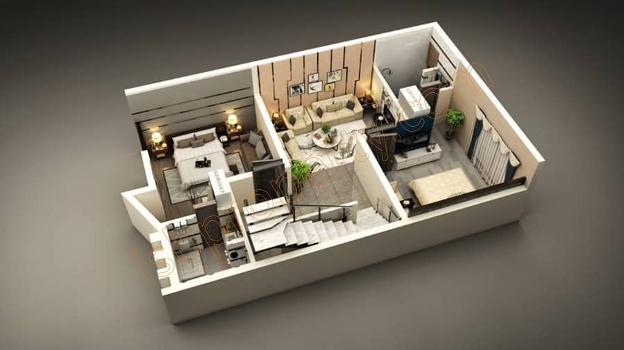 Juniper Villas 1st Floor Layout Plan
