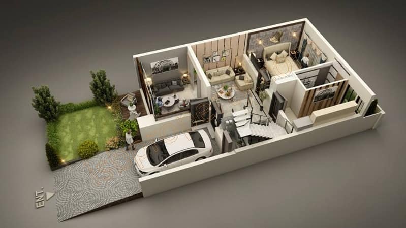 Juniper Villas Ground Floor Plan