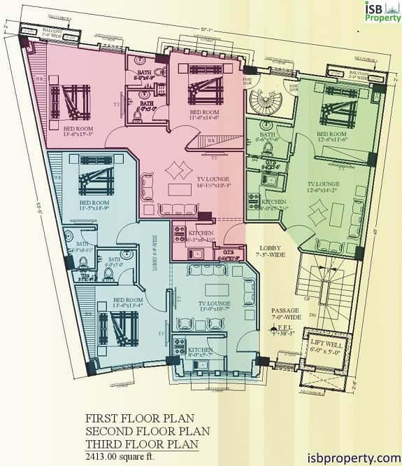 Rafi Arcade Residential Floor Plan