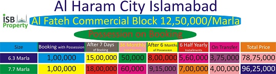 Al Haram City Commercial Payment Plan
