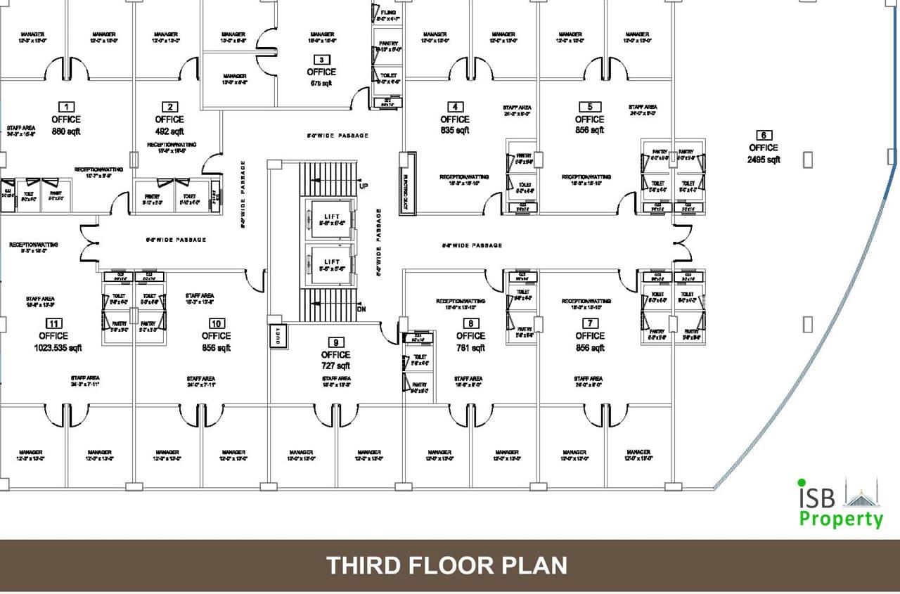 Opal Square 3rd Floor Plan