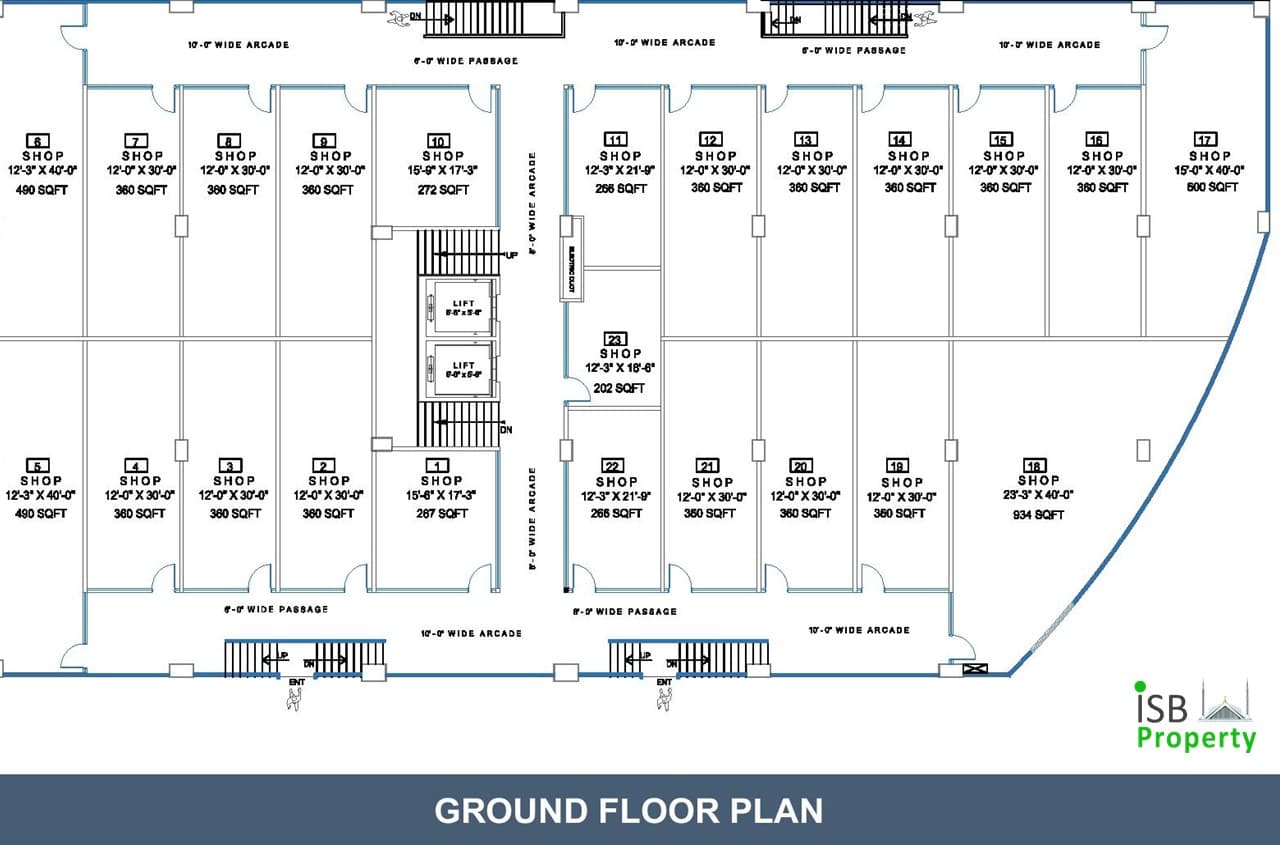 Opal Square Ground Floor Plan