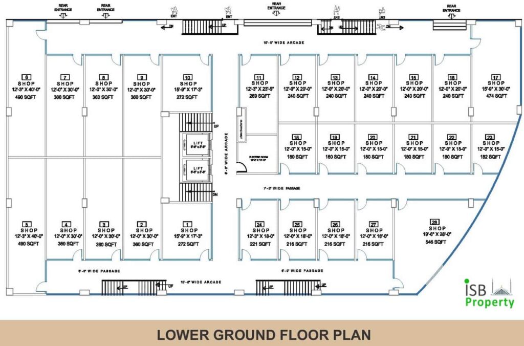 Opal Square Lower Ground Floor Plan