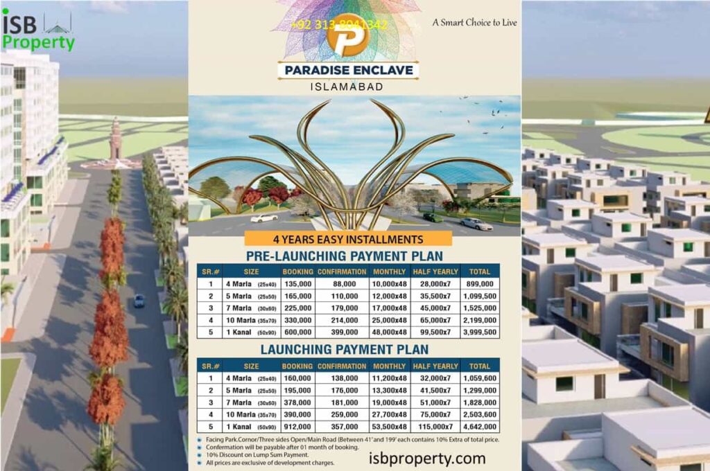 Paradise Enclave Payment Plan